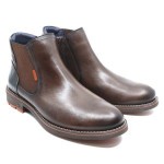 Laarsje bruin leder 1343 Fluchos